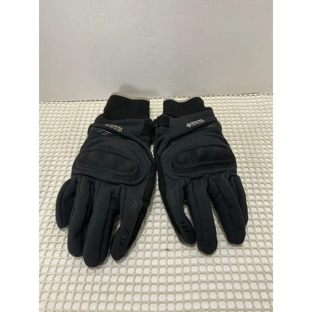 REV'IT Infinium G0r3-Tex‎ motorcycle gloves Female Fit Black EUC